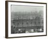 View across Roof Tops, Bethnal Green, London, 1923-null-Framed Photographic Print