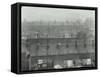 View across Roof Tops, Bethnal Green, London, 1923-null-Framed Stretched Canvas