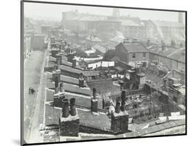 View across Roof Tops to Pinks Factory, Tabard Street, Southwark, London, 1916-null-Mounted Photographic Print