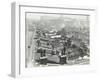 View across Roof Tops to Pinks Factory, Tabard Street, Southwark, London, 1916-null-Framed Premium Photographic Print