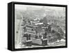 View across Roof Tops to Pinks Factory, Tabard Street, Southwark, London, 1916-null-Framed Stretched Canvas