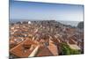 View across Rooftops from the City Wall of Dubrovnik, UNESCO World Heritage Site, Croatia, Europe-John Miller-Mounted Photographic Print