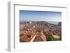 View across Rooftops from the City Wall of Dubrovnik, UNESCO World Heritage Site, Croatia, Europe-John Miller-Framed Photographic Print