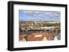 View across Rooftops to West Side Town-Eleanor Scriven-Framed Photographic Print