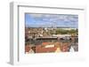 View across Rooftops to West Side Town-Eleanor Scriven-Framed Photographic Print