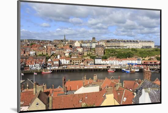 View across Rooftops to West Side Town-Eleanor Scriven-Mounted Photographic Print