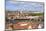 View across Rooftops to West Side Town-Eleanor Scriven-Mounted Photographic Print