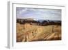 View across Sandown Bay, Isle of Wight, Circa 1855-Richard Burchett-Framed Giclee Print