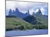 View Across Sea to Island, Fatu Hiva, Marquesas Islands, French Polynesia, South Pacific Islands-Sybil Sassoon-Mounted Photographic Print