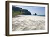 View across the Black and White Sands of Talisker Bay-Ruth Tomlinson-Framed Photographic Print