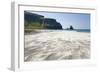 View across the Black and White Sands of Talisker Bay-Ruth Tomlinson-Framed Photographic Print