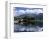 View Across the Caledonian Canal to Ben Nevis and Fort William, Corpach, Highland Region, Scotland-Lee Frost-Framed Photographic Print
