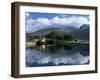 View Across the Caledonian Canal to Ben Nevis and Fort William, Corpach, Highland Region, Scotland-Lee Frost-Framed Photographic Print