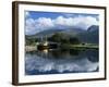 View Across the Caledonian Canal to Ben Nevis and Fort William, Corpach, Highland Region, Scotland-Lee Frost-Framed Photographic Print