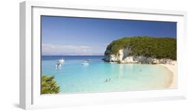 View across the Clear Turquoise Waters of Vrika Bay-Ruth Tomlinson-Framed Photographic Print