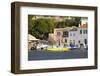 View across the Colourful Harbour, Loggos, Paxos, Paxi, Corfu, Ionian Islands, Greek Islands-Ruth Tomlinson-Framed Photographic Print