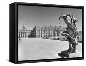 View across the Grounds of the Versailles, Where the Royalty Resides-Hans Wild-Framed Stretched Canvas