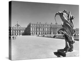 View across the Grounds of the Versailles, Where the Royalty Resides-Hans Wild-Stretched Canvas