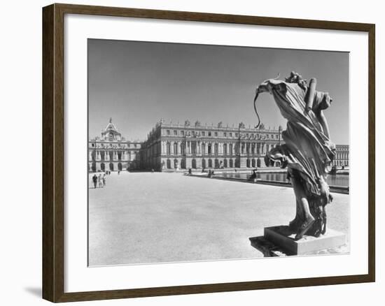 View across the Grounds of the Versailles, Where the Royalty Resides-Hans Wild-Framed Photographic Print