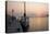 View across the Harbour at Sunrise, Frikes, Ithaca (Ithaki), Ionian Islands, Greece-Ruth Tomlinson-Stretched Canvas