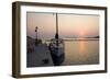 View across the Harbour at Sunrise, Frikes, Ithaca (Ithaki), Ionian Islands, Greece-Ruth Tomlinson-Framed Photographic Print