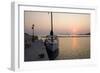 View across the Harbour at Sunrise, Frikes, Ithaca (Ithaki), Ionian Islands, Greece-Ruth Tomlinson-Framed Photographic Print