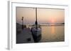 View across the Harbour at Sunrise, Frikes, Ithaca (Ithaki), Ionian Islands, Greece-Ruth Tomlinson-Framed Photographic Print