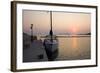 View across the Harbour at Sunrise, Frikes, Ithaca (Ithaki), Ionian Islands, Greece-Ruth Tomlinson-Framed Photographic Print