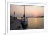 View across the Harbour at Sunrise, Frikes, Ithaca (Ithaki), Ionian Islands, Greece-Ruth Tomlinson-Framed Photographic Print