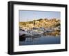 View across the Harbour at Sunrise, Port De Soller, Mallorca, Balearic Islands, Spain, Mediterranea-Ruth Tomlinson-Framed Photographic Print