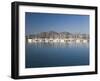 View across the Harbour Port D'Alcudia, Mallorca, Balearic Islands, Spain, Mediterranean, Europe-Ruth Tomlinson-Framed Photographic Print