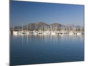 View across the Harbour Port D'Alcudia, Mallorca, Balearic Islands, Spain, Mediterranean, Europe-Ruth Tomlinson-Mounted Photographic Print
