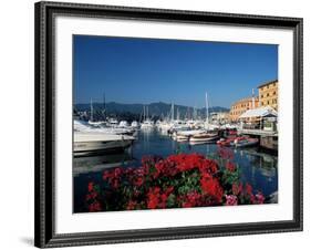 View Across the Harbour, Santa Margherita Ligure, Portofino Peninsula, Liguria, Italy-Ruth Tomlinson-Framed Photographic Print