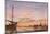 View across the Lagoon, Venice, Sunset, 1850-Edward William Cooke-Mounted Giclee Print