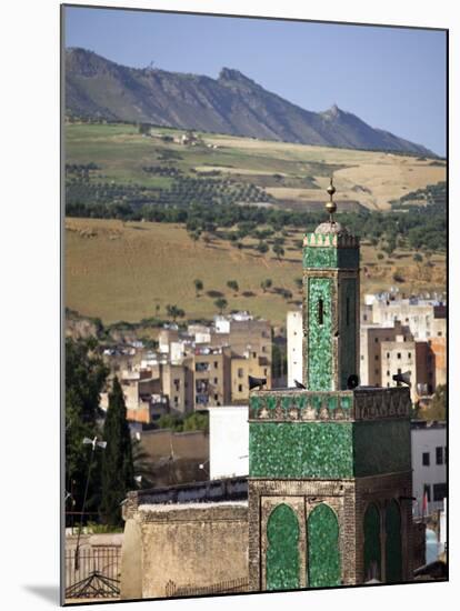 View across the Old Medina of Fes, Morocco-Julian Love-Mounted Photographic Print