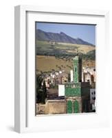 View across the Old Medina of Fes, Morocco-Julian Love-Framed Photographic Print