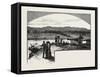 View across the Ottawa, Canada, Nineteenth Century-null-Framed Stretched Canvas
