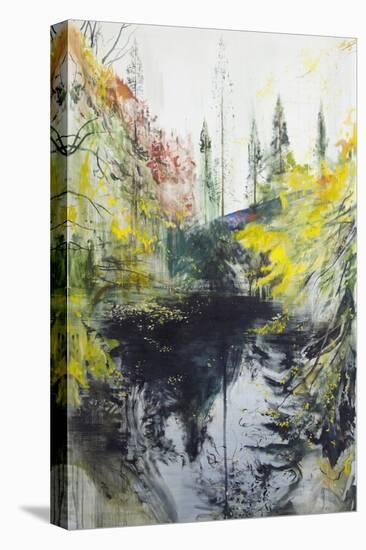 View across the Pond II, 2015-Calum McClure-Stretched Canvas