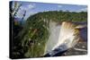 View across the Rim of Kaieteur Falls, Guyana, South America-Mick Baines & Maren Reichelt-Stretched Canvas