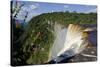 View across the Rim of Kaieteur Falls, Guyana, South America-Mick Baines & Maren Reichelt-Stretched Canvas
