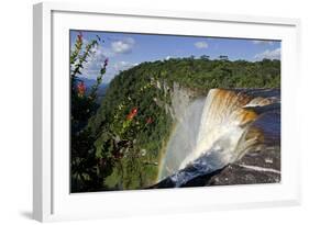 View across the Rim of Kaieteur Falls, Guyana, South America-Mick Baines & Maren Reichelt-Framed Photographic Print