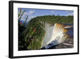 View across the Rim of Kaieteur Falls, Guyana, South America-Mick Baines & Maren Reichelt-Framed Photographic Print