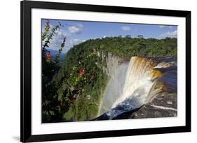 View across the Rim of Kaieteur Falls, Guyana, South America-Mick Baines & Maren Reichelt-Framed Photographic Print