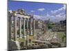 View Across the Roman Forum, Rome, Lazio, Italy, Europe-John Miller-Mounted Photographic Print