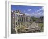 View Across the Roman Forum, Rome, Lazio, Italy, Europe-John Miller-Framed Photographic Print