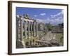 View Across the Roman Forum, Rome, Lazio, Italy, Europe-John Miller-Framed Photographic Print