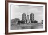 View across the Thames at Battersea. 21st August 1971-Staff-Framed Photographic Print