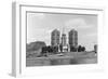 View across the Thames at Battersea. 21st August 1971-Staff-Framed Photographic Print