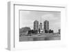 View across the Thames at Battersea. 21st August 1971-Staff-Framed Photographic Print