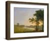 View across the Thames River Near Kew Gardens onto Syon House, about 1760/1770-Richard Wilson-Framed Giclee Print